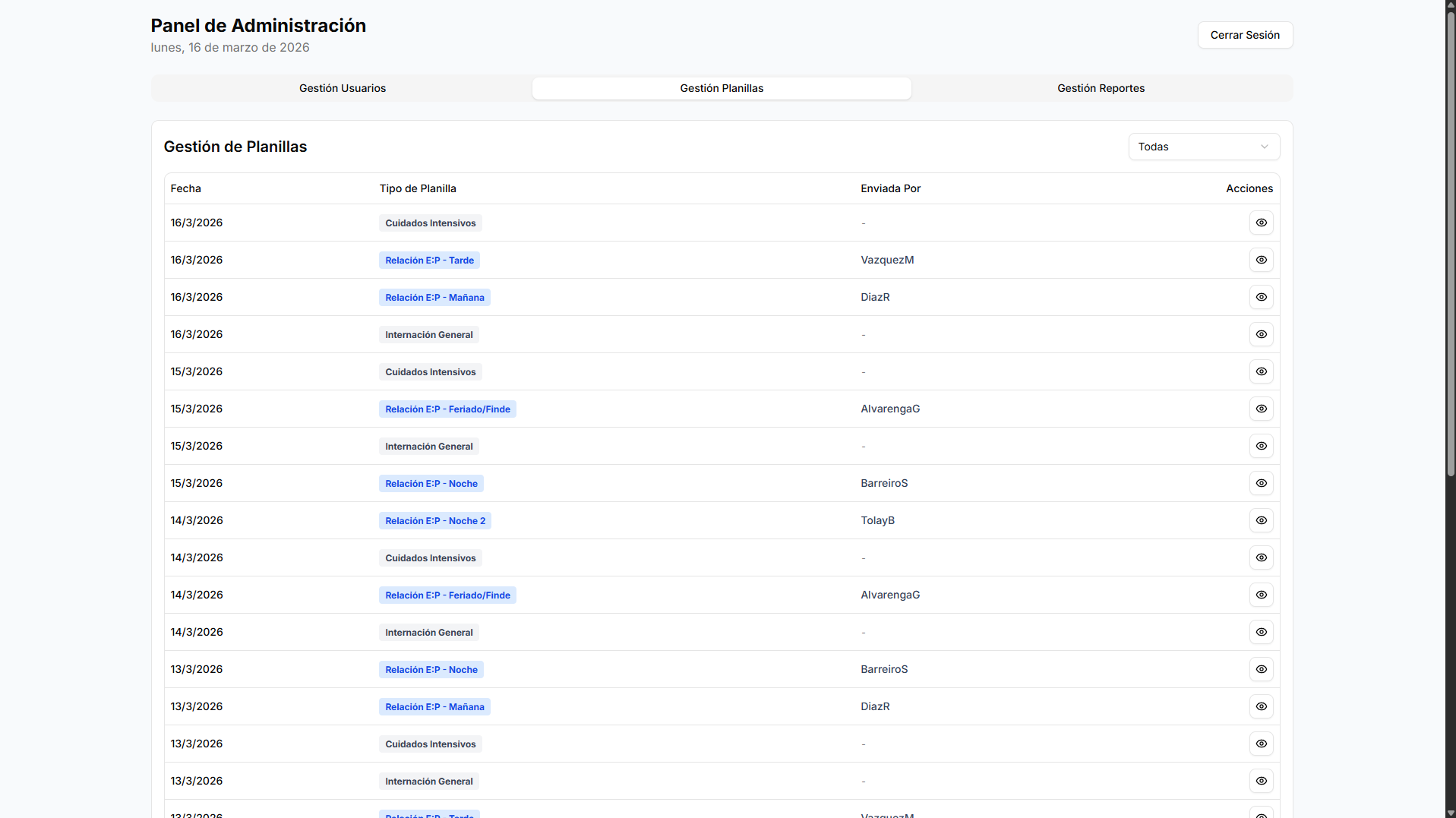 Sistema de Gestión Privada